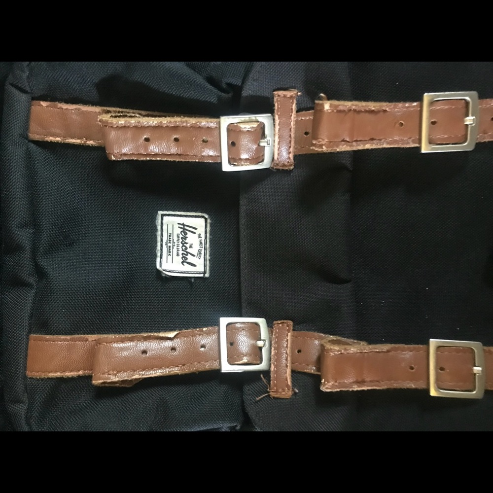 Herschel backpack black and brown